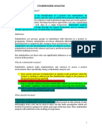 What Is Stakeholder Analysis?