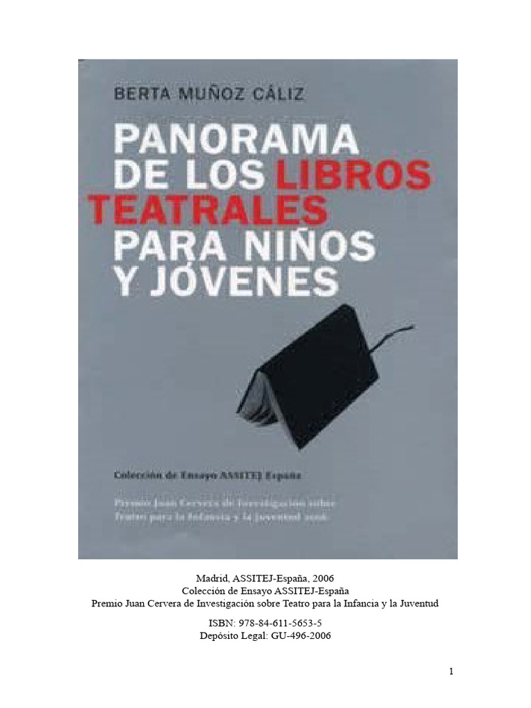 Panorama de Los Libros Teatrales para Ninos y Jovenes | PDF | Teatro ...