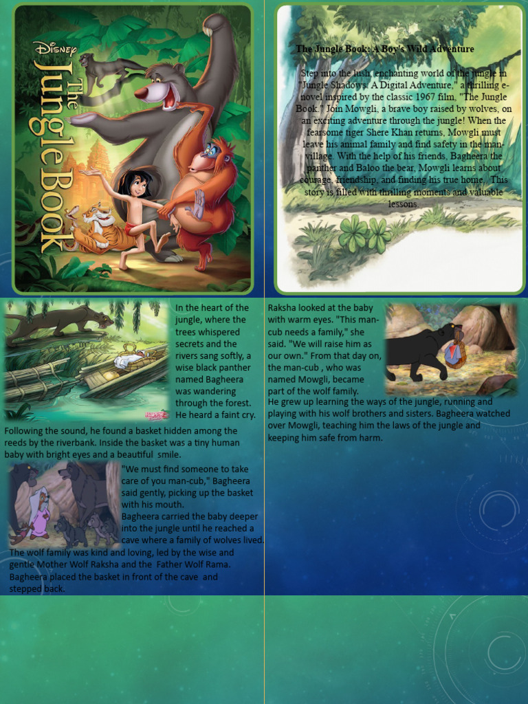 The jungle book 2 download free pdf bagheera mowgli