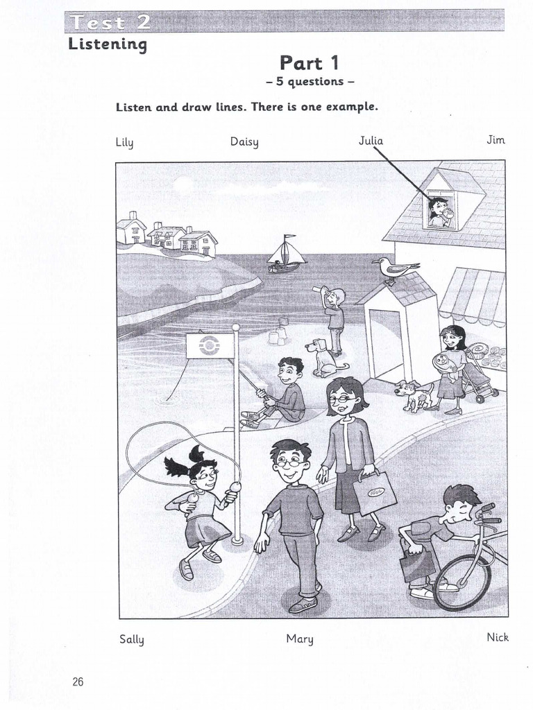 Movers 1 Test 2 Listening Pdf