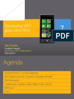 Developing WP7 apps using XNA