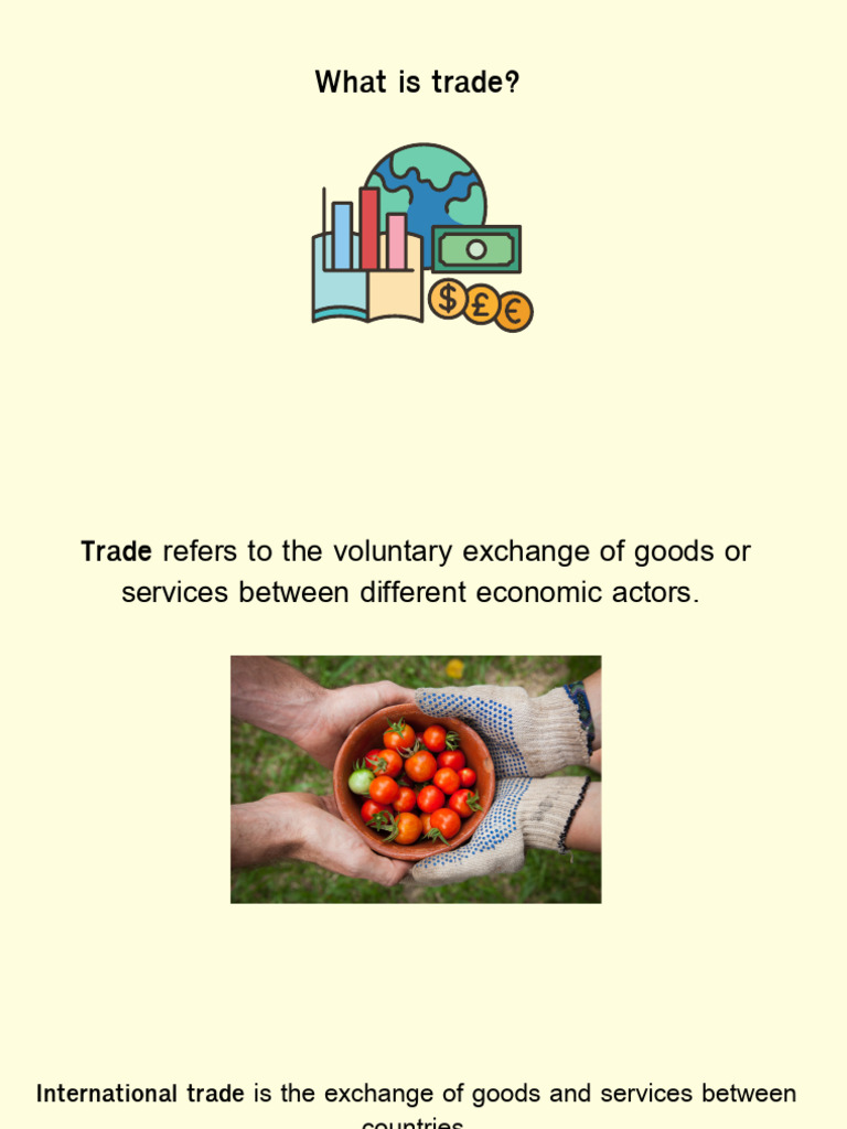 Intro To Trade 8 Aug 2022 | PDF | Balance Of Trade | Balance Of Payments