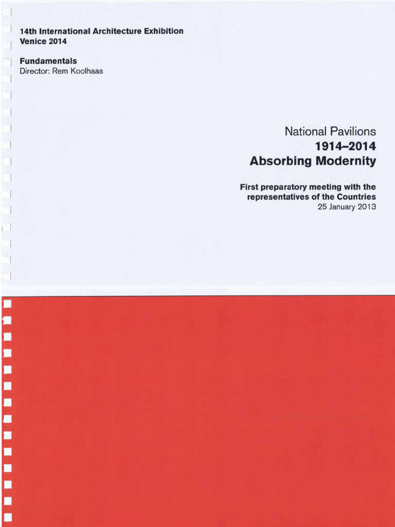 Rem Koolhaas_Fundamentals_National Pavilions 19142014_Absorbing Modernity PDF