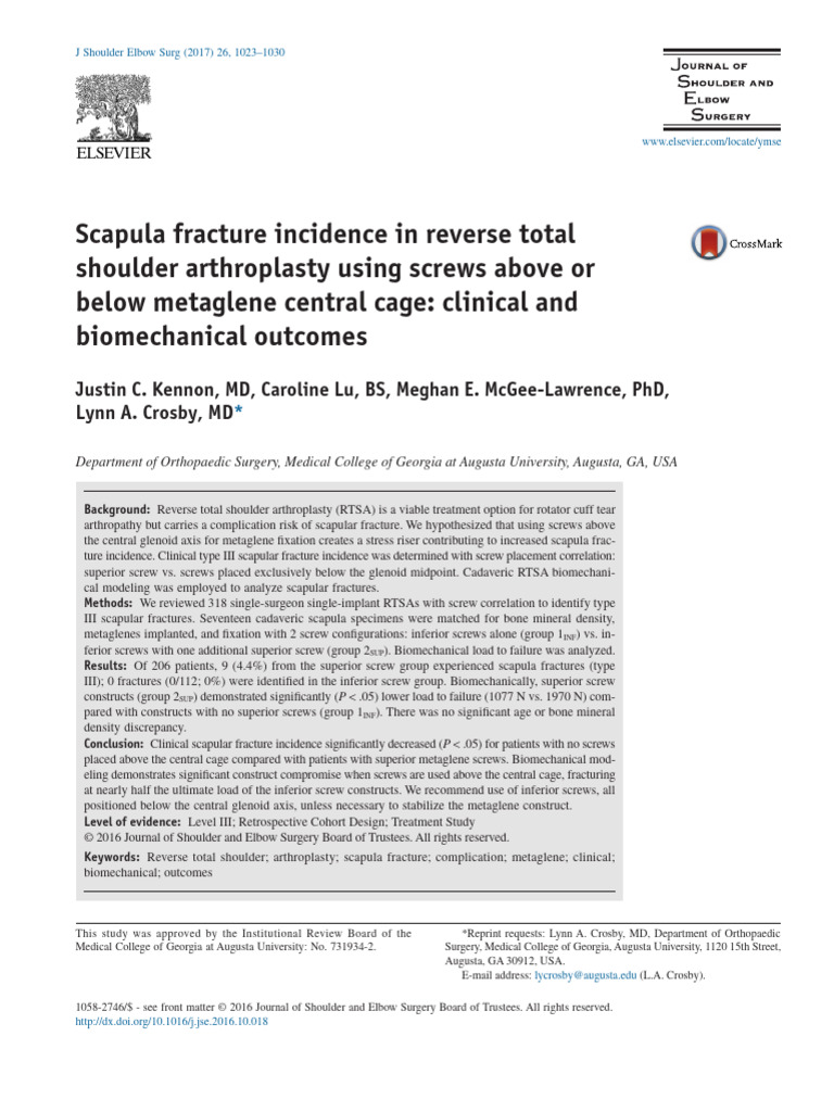 Digimus Used For Human Scapula | PDF | Shoulder | Clinical Medicine