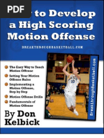 Download Motion Basketball Offense Sample by Jeff Haefner SN7437513 doc pdf