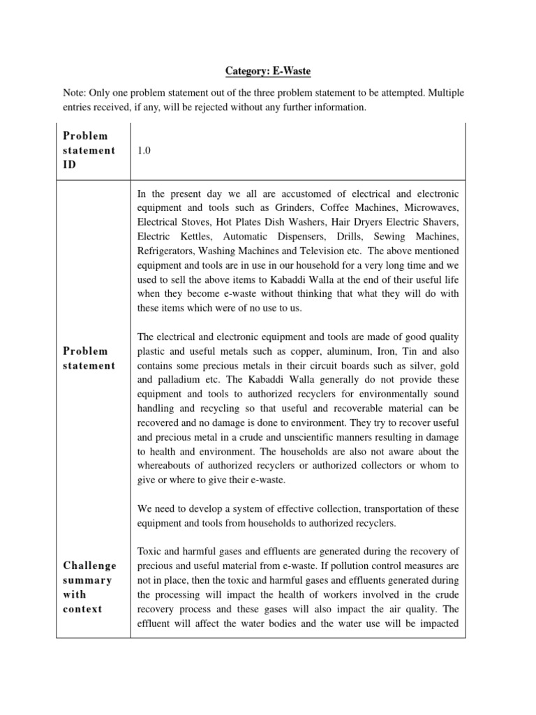 problem-statement-e-waste-download-free-pdf-electronic-waste
