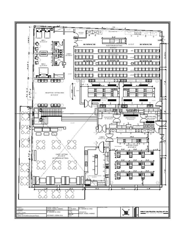 Cafe and Kitchen Layout Design | PDF | Kitchen | Building Materials
