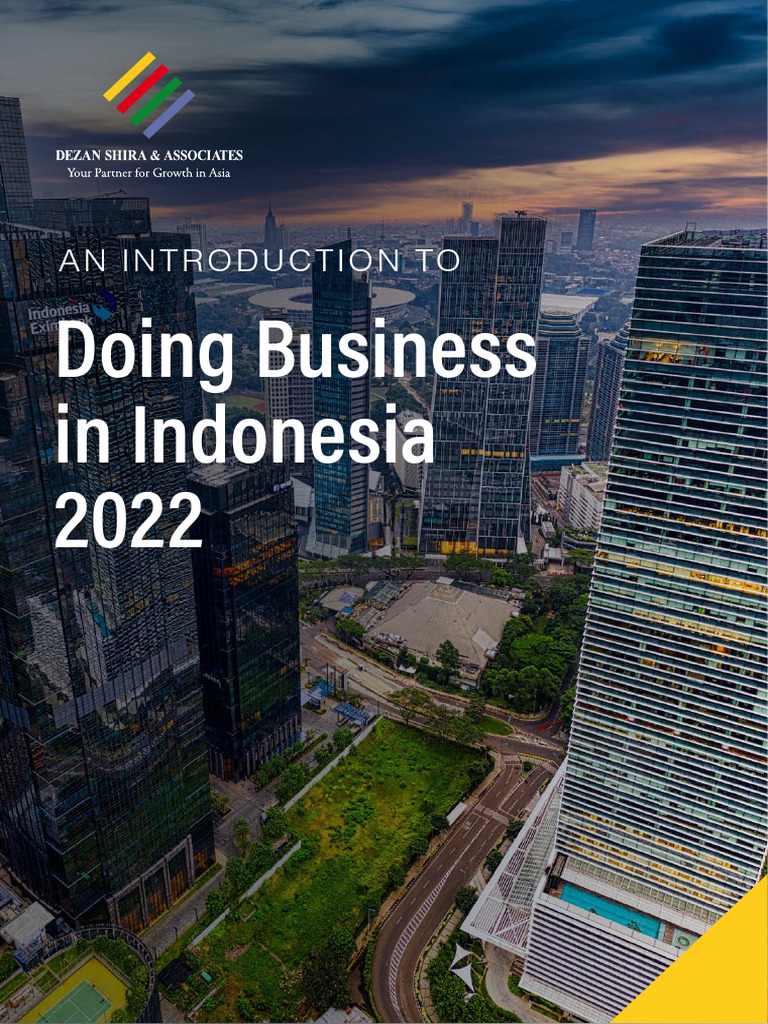 An Introduction To Doing Business in Indonesia 2022 | PDF | Taxes ...