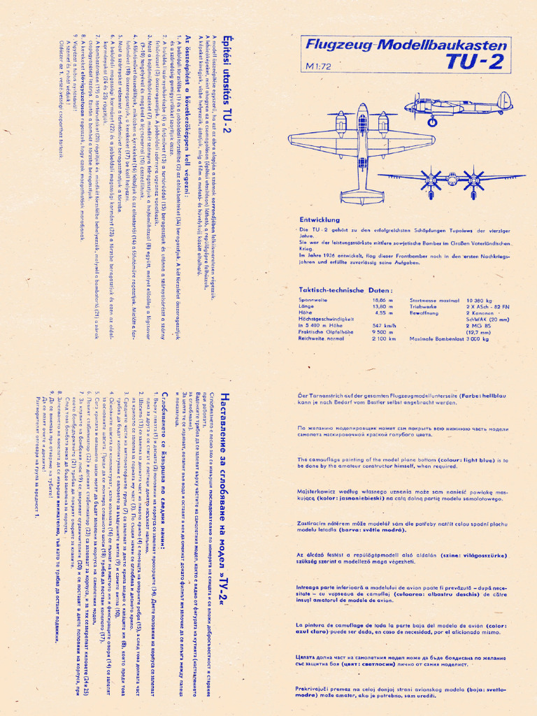 Tupolev Tu-2 | PDF