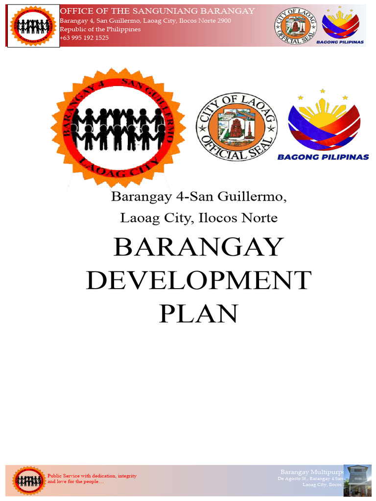 Barangay 4 BDP | PDF | Capacity Building | Economies