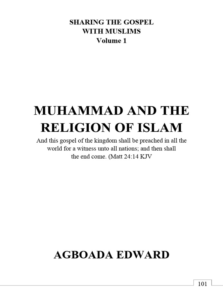 Sharing the Gospel With Muslims Volum 1 | PDF | Muhammad | Quran