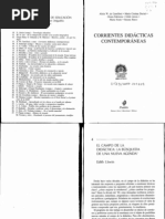 Corrientes Didacticas Contemporaneas Cap.4. El Campo de La Didactica Labusqueda de Una Nueva Agenda