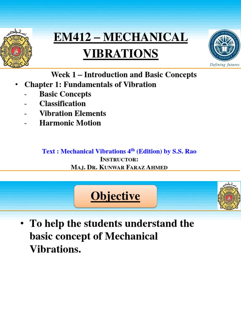 Introduction to Mechanical Vibrations | PDF | Friction | Viscosity