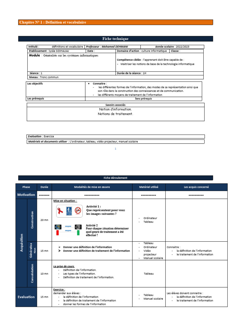 Composants d'un système informatique | PDF | Informatique | Logiciel