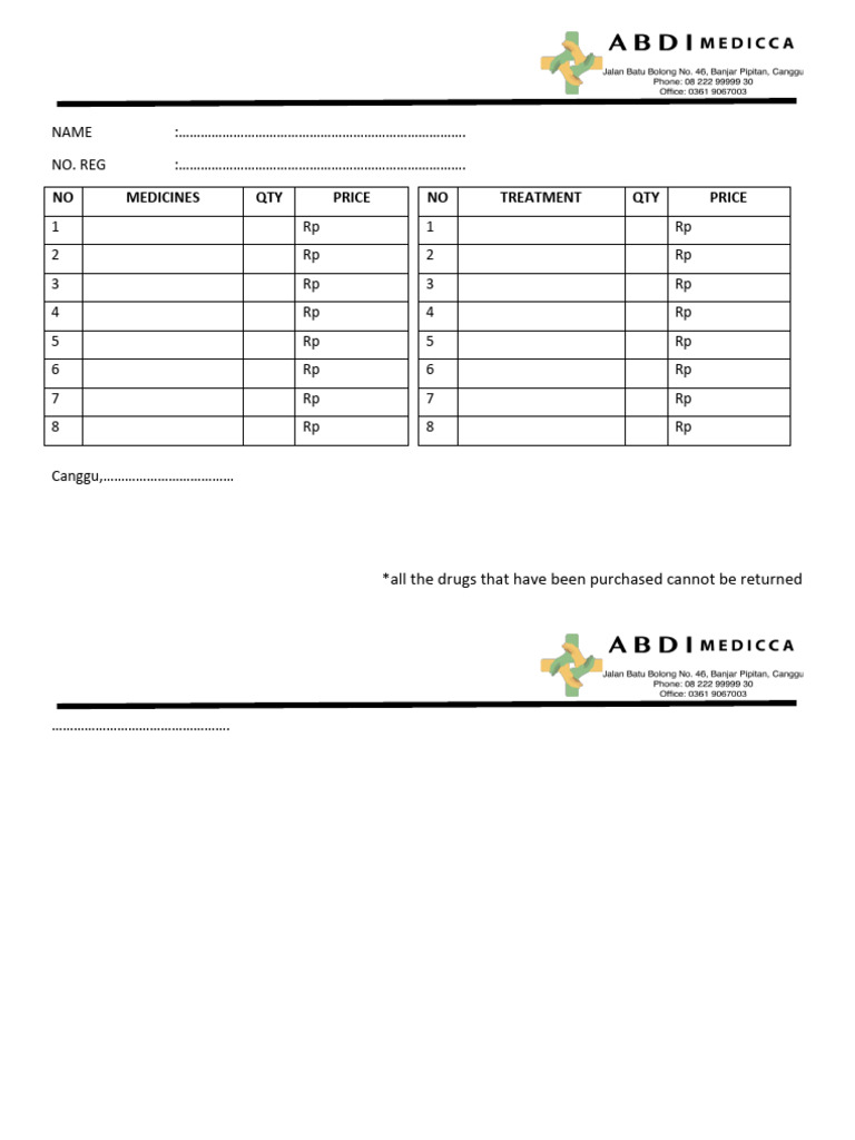 Payment Details Example Pdf