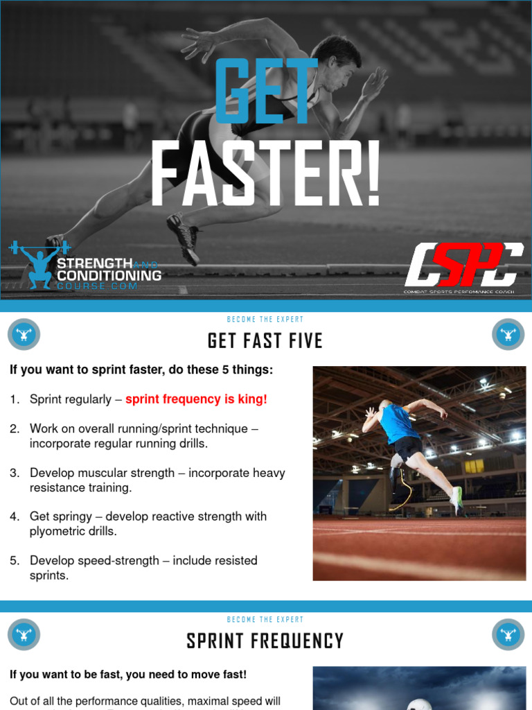 Get Fast | PDF | Strength Training | Physical Exercise