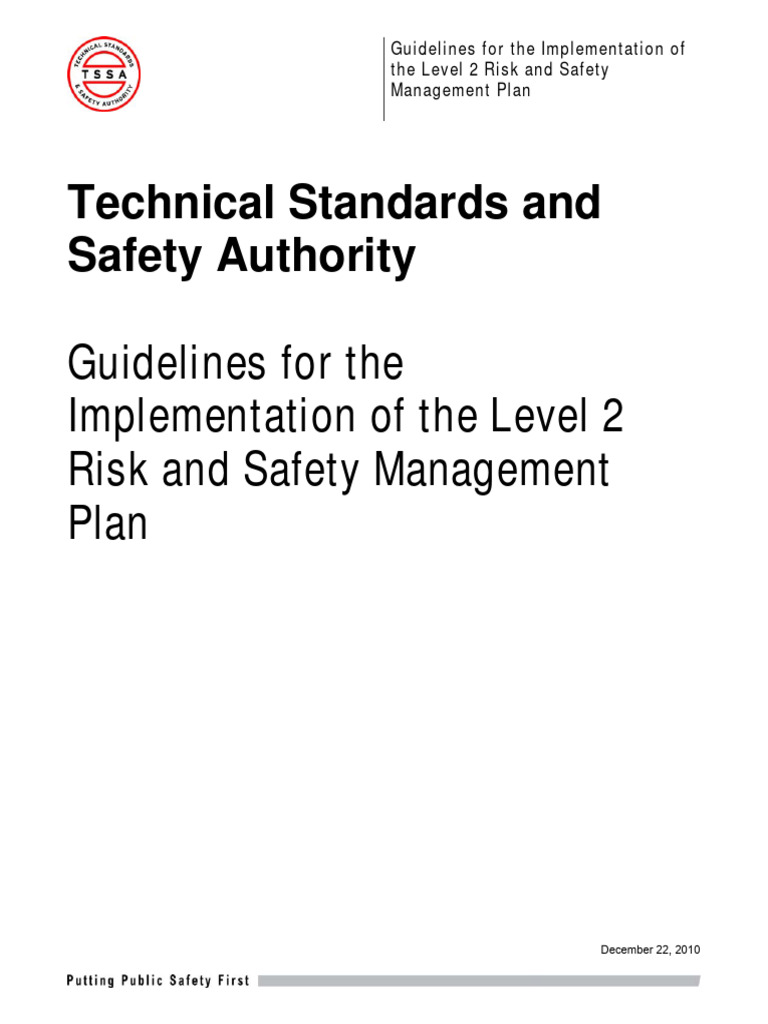 Level 2 Risk and Safety Management Guidelines | PDF | Risk ...