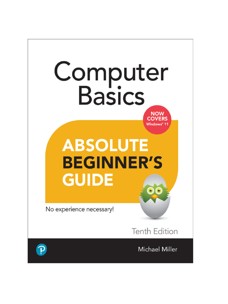 Michael Miller - Absolute Beginner's Guide Computer Basics, Windows 11 ...