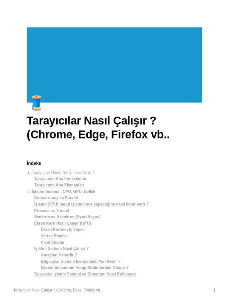 Taraycilar Nasil Calisir | PDF