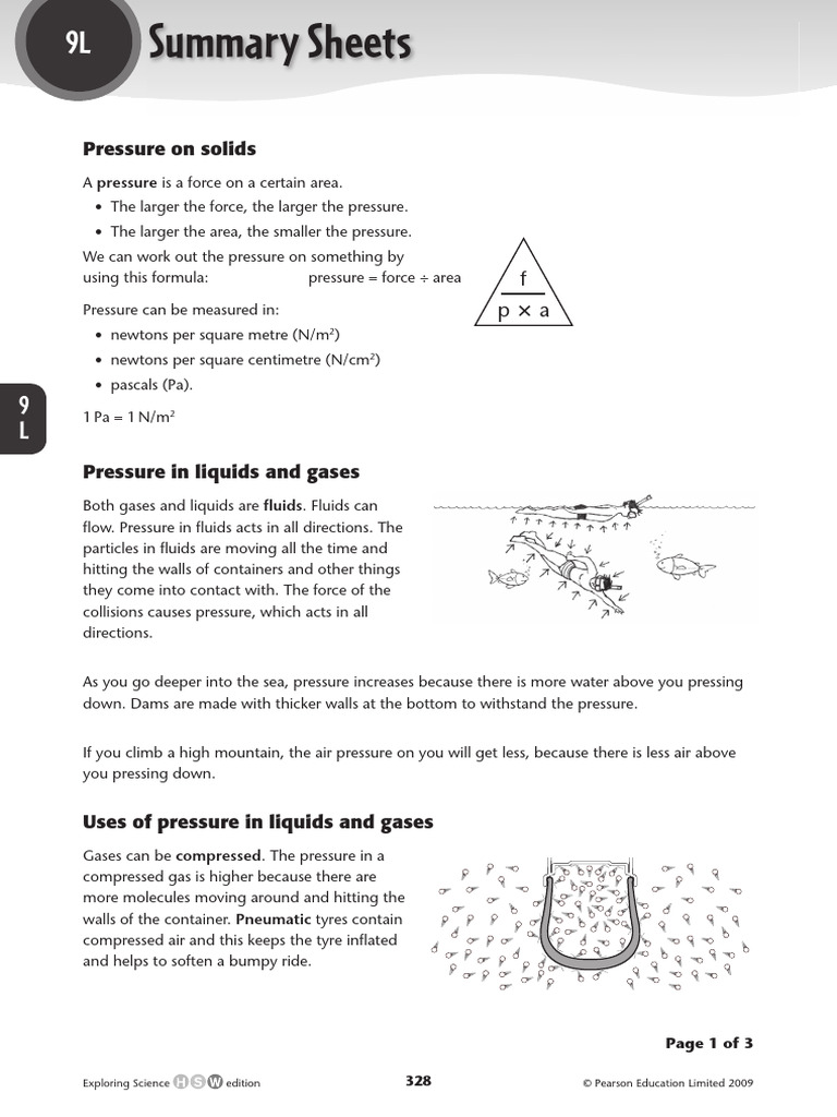 Understanding Pressure and Moments | PDF | Pressure | Gases