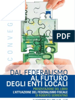 L'attuazione Del Federalismo Fiscale