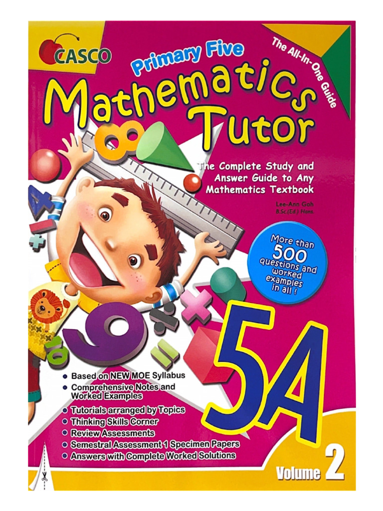 Casco Mathematics Tutor Primary 5A Volume-2 | PDF