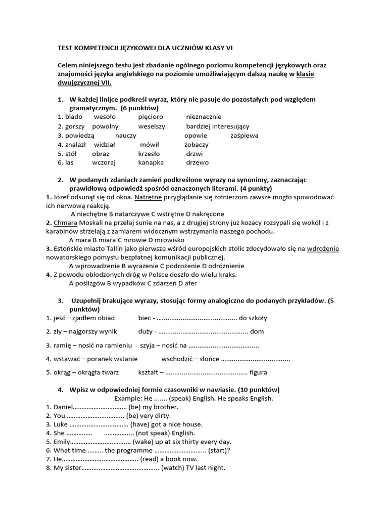 Test 7 | PDF