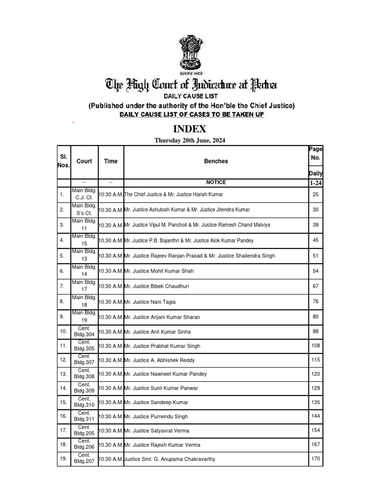 cause-list-20062024-download-free-pdf-advocate-high-court-of