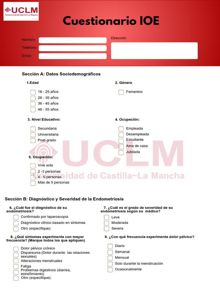 Green Gray Simple Survey Form A4 Document | Descargar gratis PDF