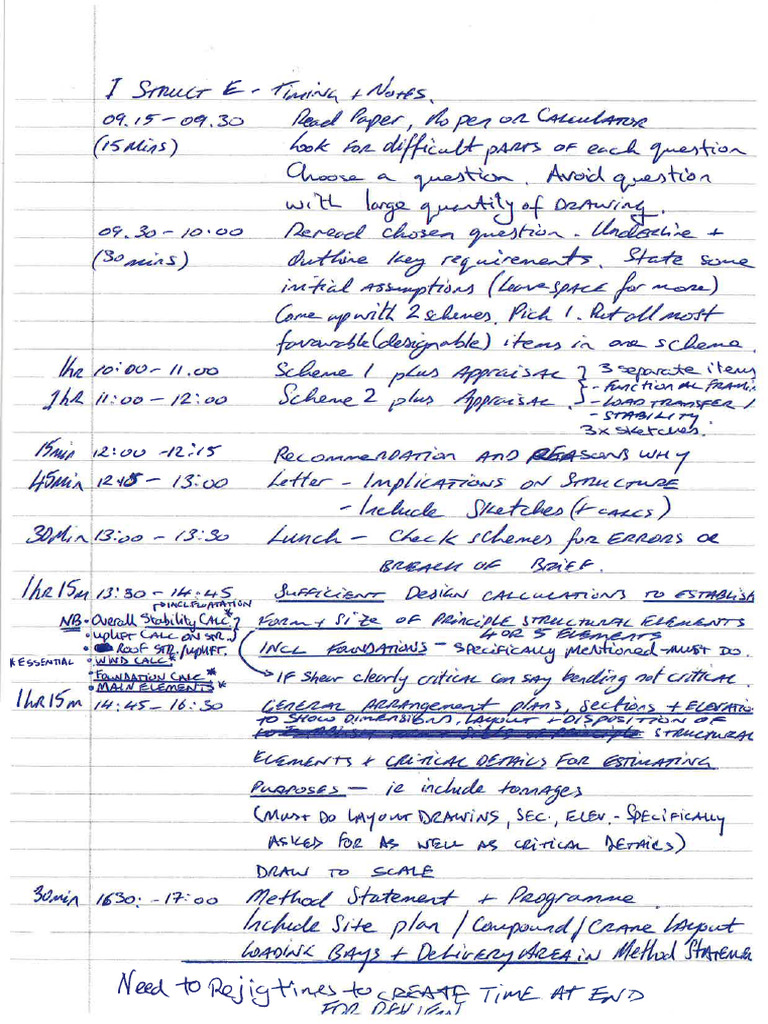 IStructE Exam Prep | PDF