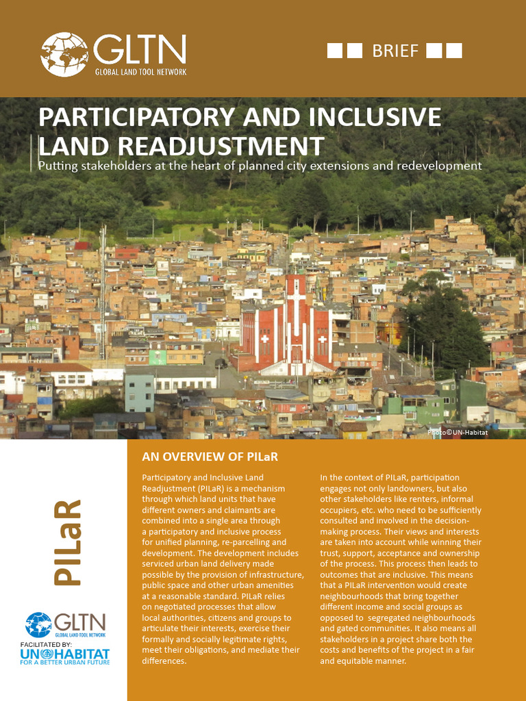 Overview of Participatory Land Readjustment | PDF | United Nations ...