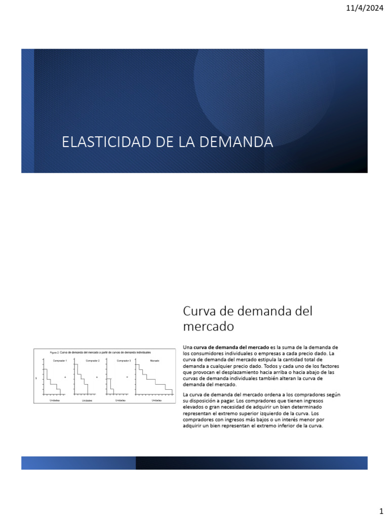 Principios de Economía - Elasticidad de La Demanda y de La Oferta | PDF ...