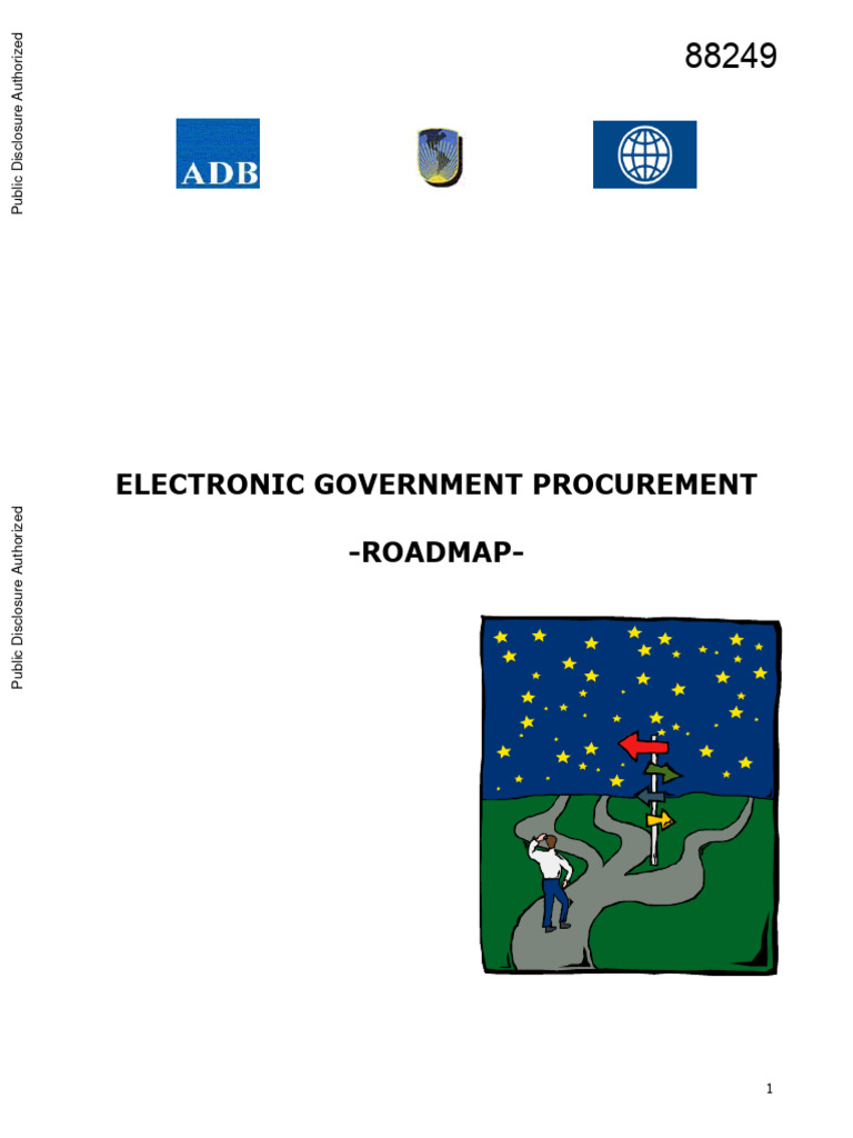 Electronic Government Procurement Roadmap PDF Procurement Economies