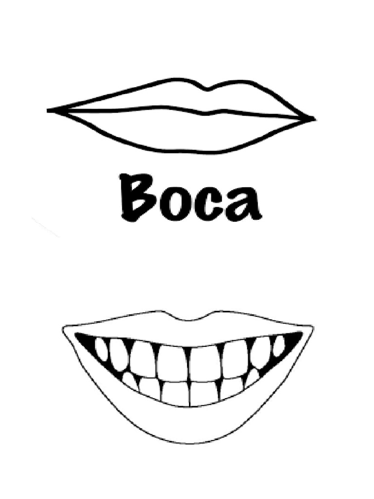 Actividades Palabra BOCA | PDF