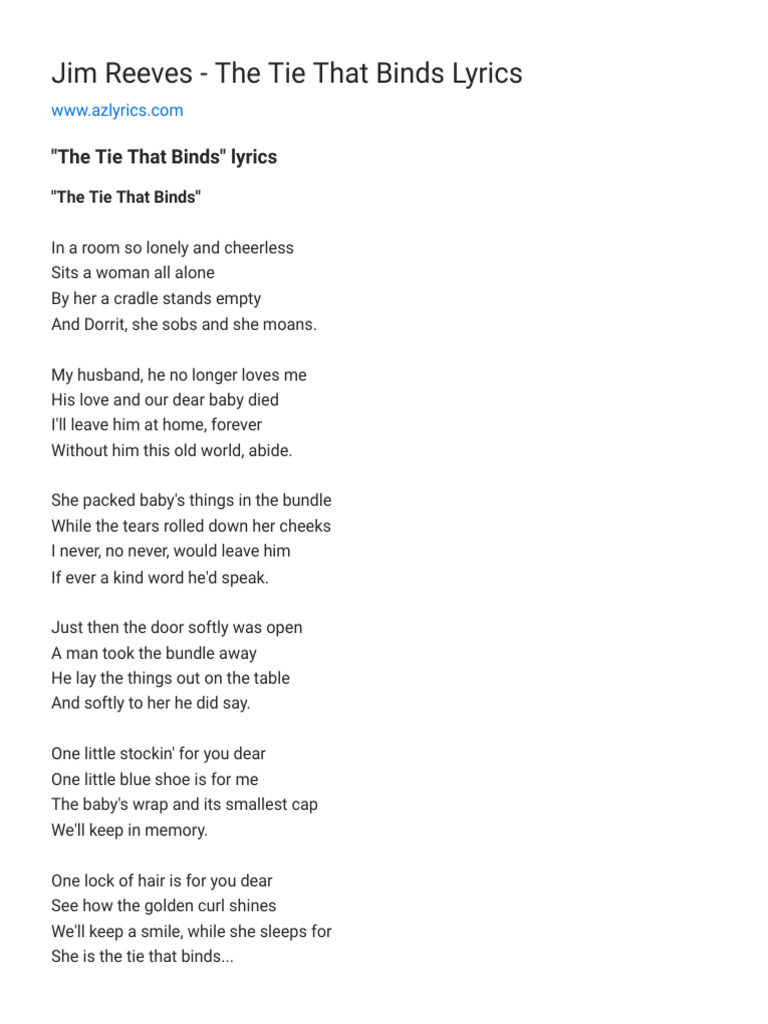 jim-reeves-the-tie-that-binds-lyrics-pdf