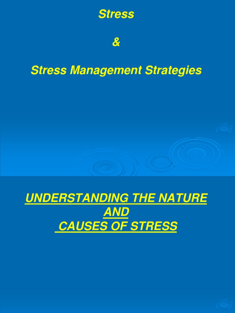 Understanding Stress and Its Causes | PDF | Fight Or Flight Response ...