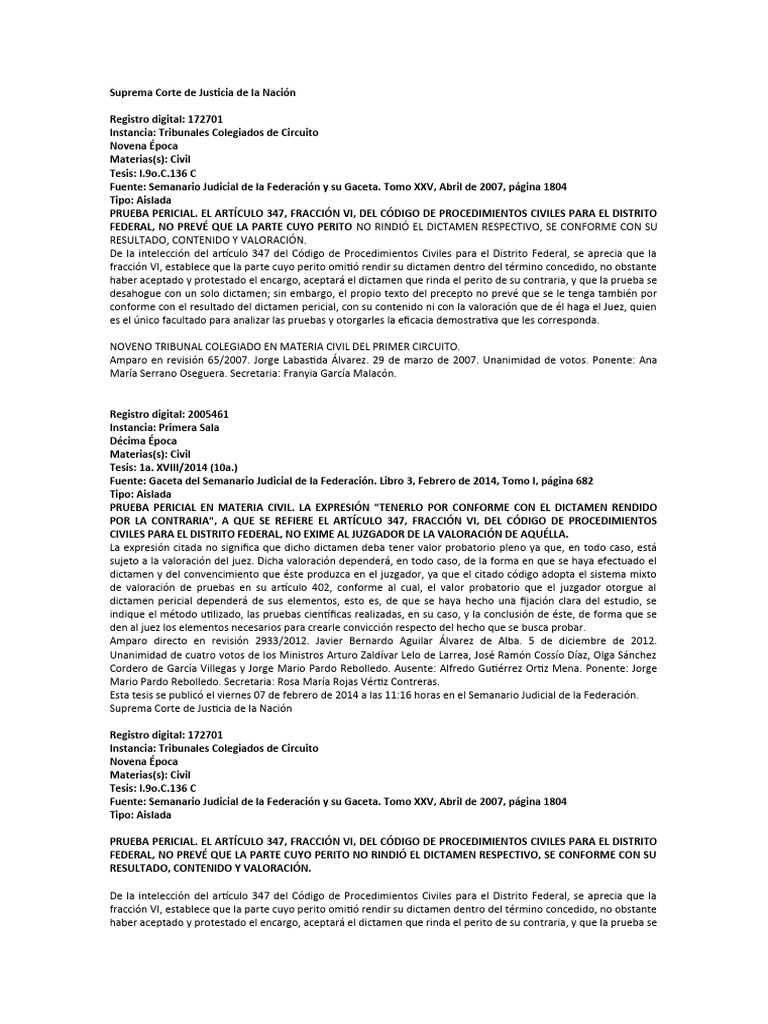 Suprema Corte de Justicia de La Nació4 | PDF | Debido al proceso | Ley ...