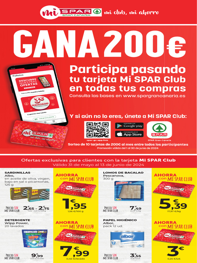 Folleto mi spar club mayo 32024 pdf