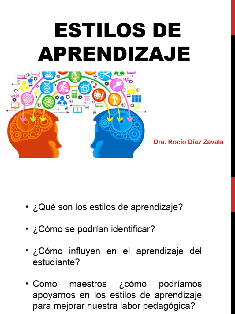 Estilos de Aprendizaje y Estrategias Didácticas | PDF | Aprendizaje ...