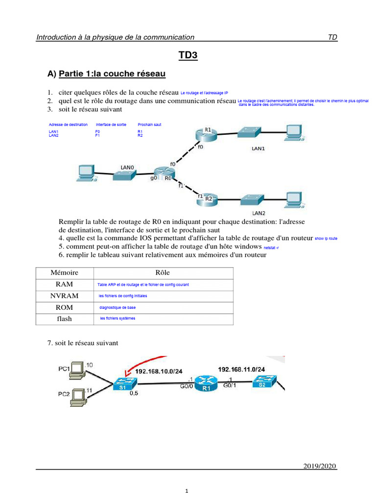 Routage et adressage IP en réseau | PDF | Routage | Adresse IP