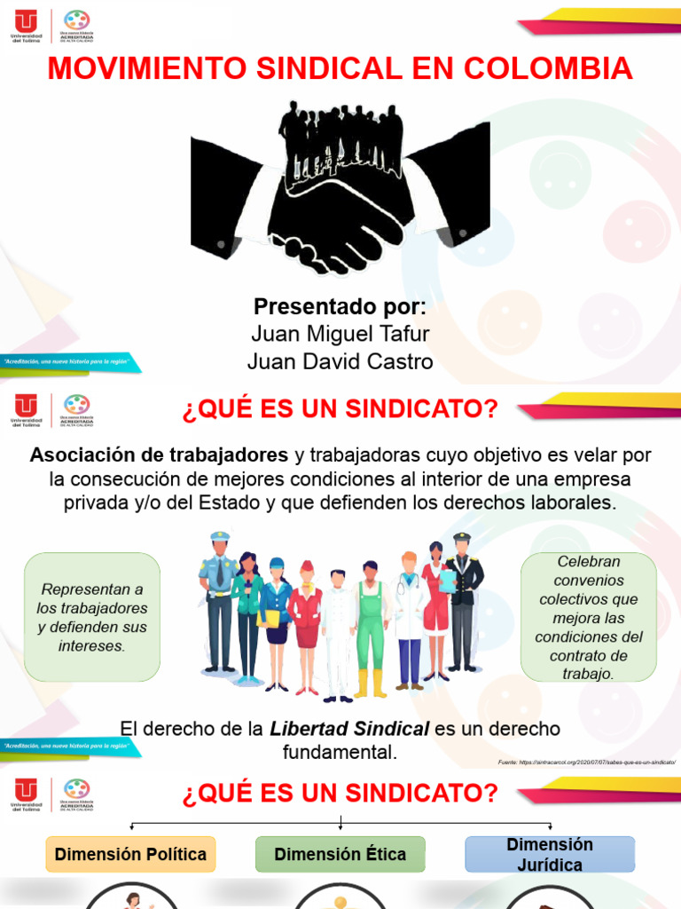 Movimiento Sindical en Colombia | PDF | Sindicato | Colombia