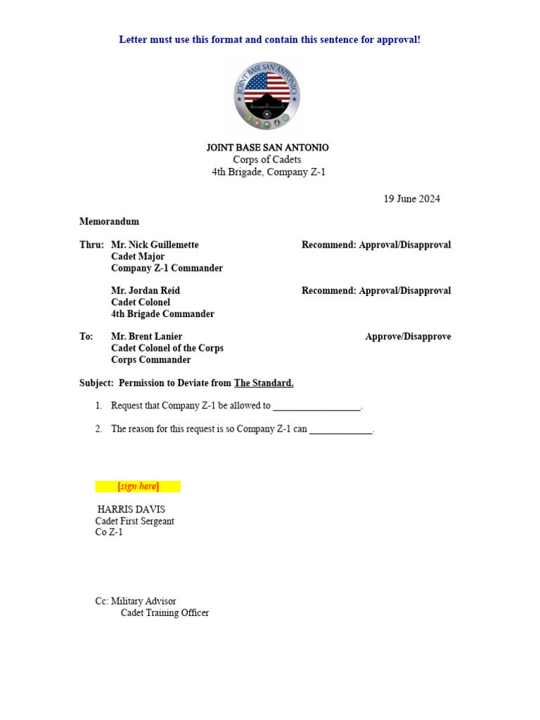 238453823-Military-Letter (Sgt. Harris D) | PDF