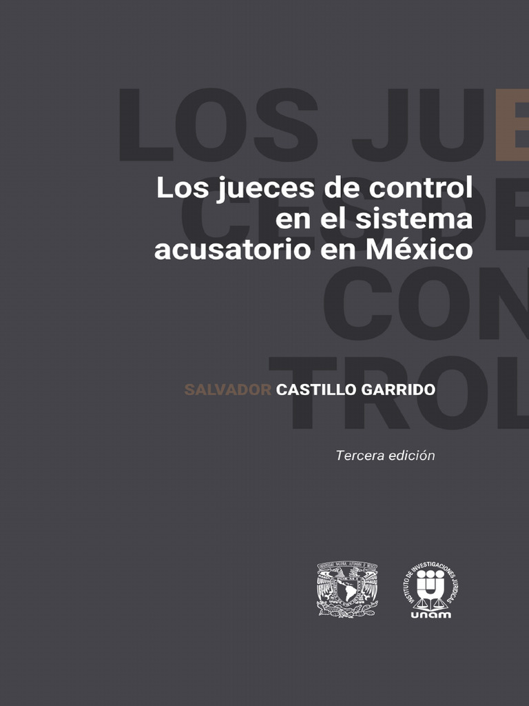 Jueces de Control en el Sistema Acusatorio | PDF | Juez | Mandato