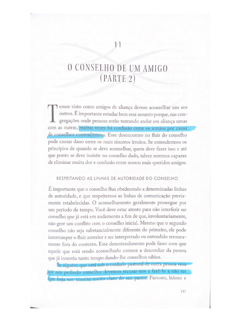 O Conselho de Um Amigo-1 | PDF