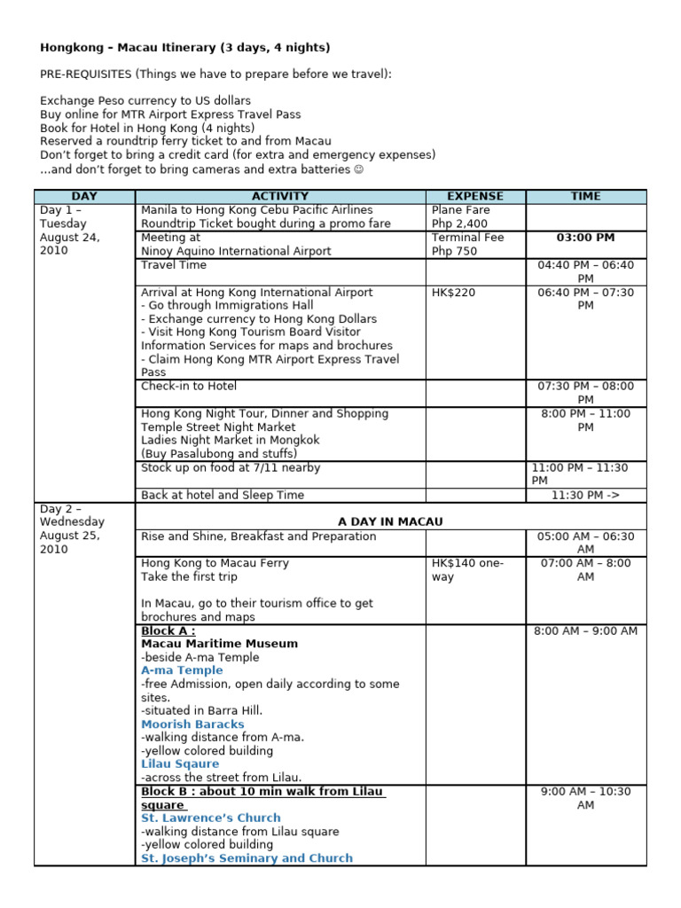 Macau intelligence overview