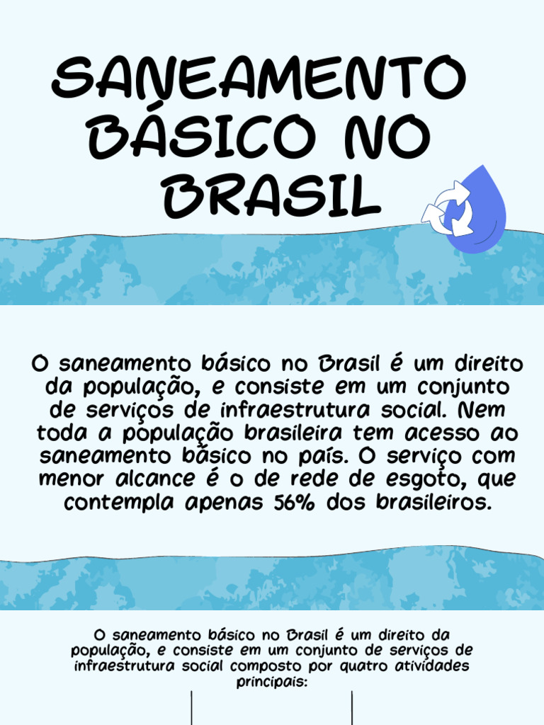 Water Systems Earth Science Presentation In Blue White Illustrated