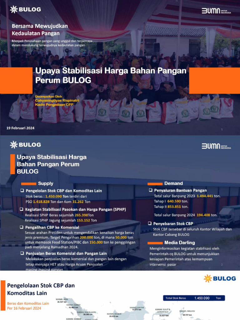 Materi Bulog | PDF