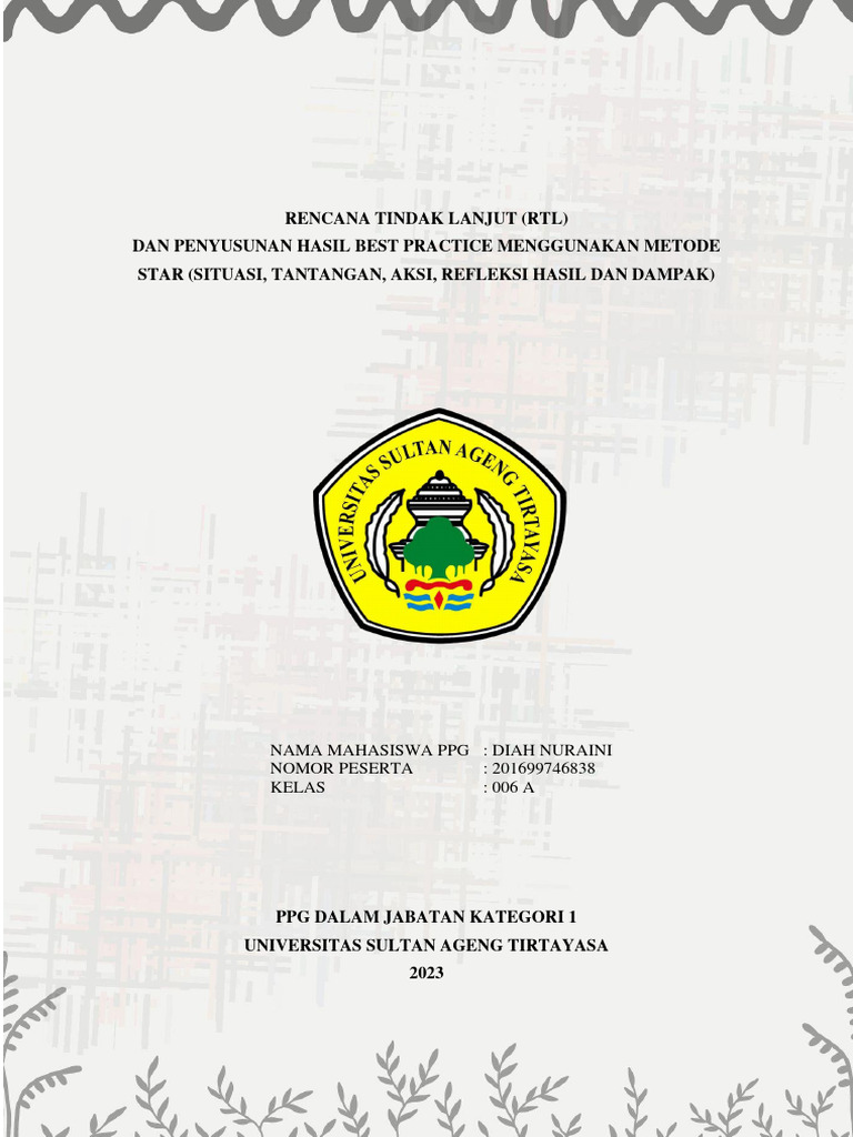 Best Practice Dan Rencana Tindak Lanjut | PDF | Karier & Perkembangan