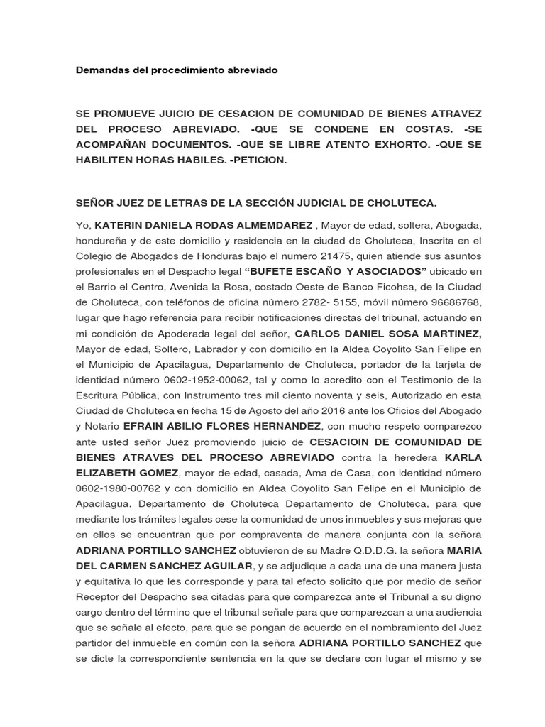 proceso-abreviado-pdf-demanda-judicial-honduras