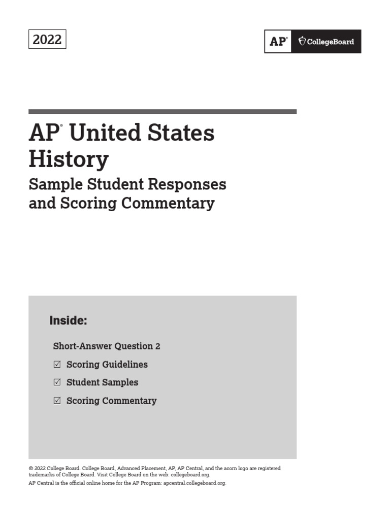 Ap22 Apc Us History Saq2 | PDF | Abolitionism | Abolitionism In The ...